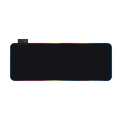 Porodo Gaming RGB Mousepad  Micro-Textured Surface For Control And Speed - Black